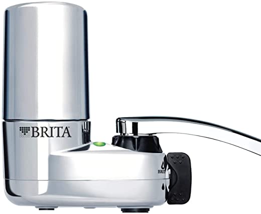 Brita Basic Faucet Water Filter System,...