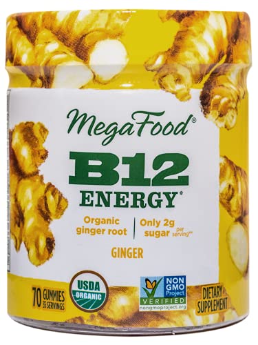 MegaFood B12 Energy Ginger Gummies