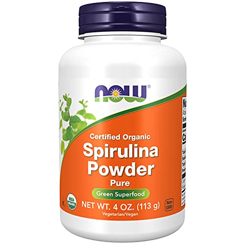 NOW Supplements, Organic Spirulina Powder