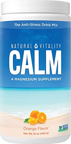 Natural Vitality Magnesium Supplement D...