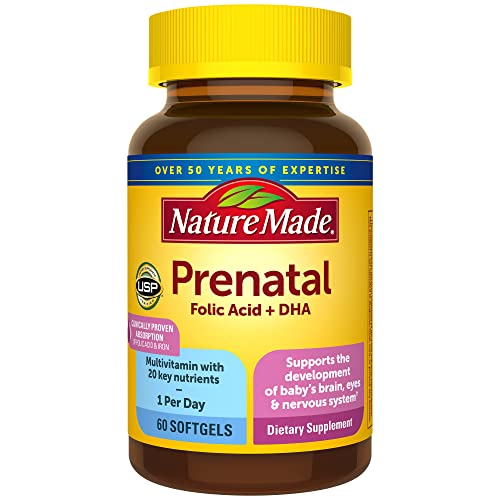 Nature Made Prenatal Softgels with DHA