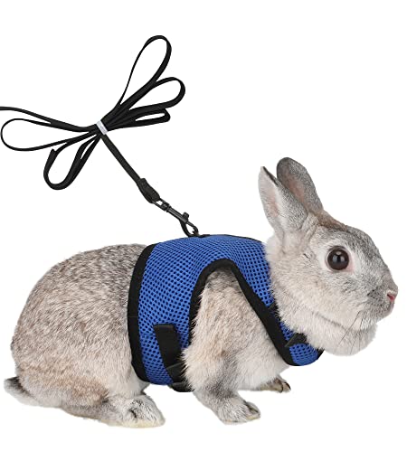 IUNPVET Rabbit Harness and Leash, Adjus...
