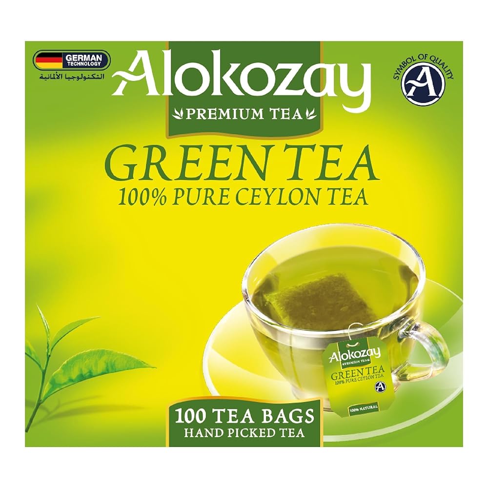 Alokozay Green Tea Bags, 100ct