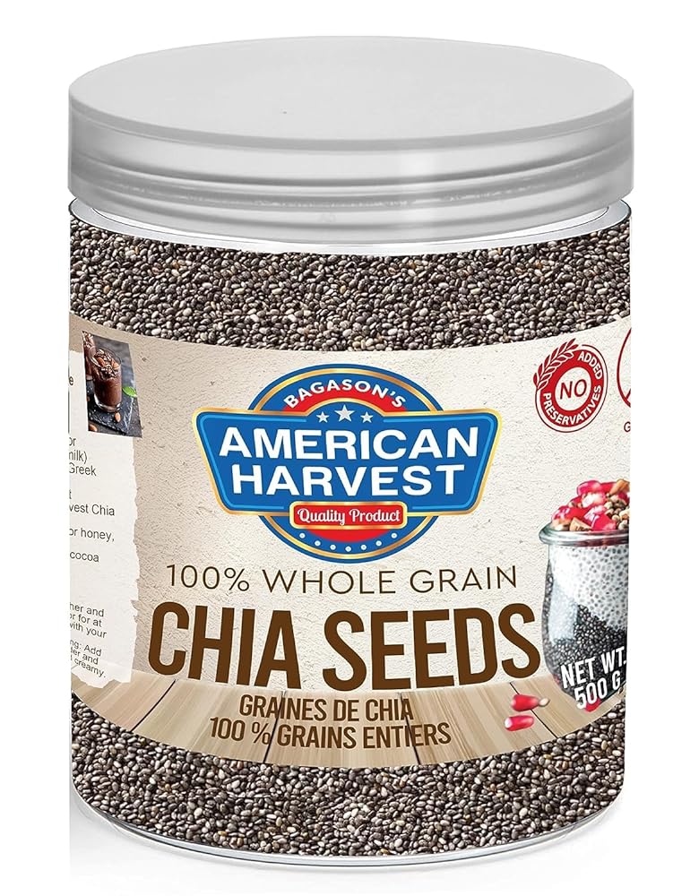 American Harvest Chia Seeds – 500g