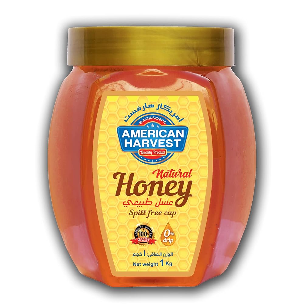 American Harvest Honey Hexa Jar –...