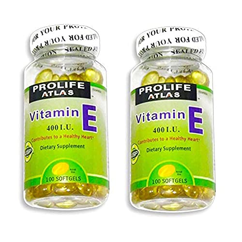 Atlas Vitamin E 400 I.U Soft Gel –...