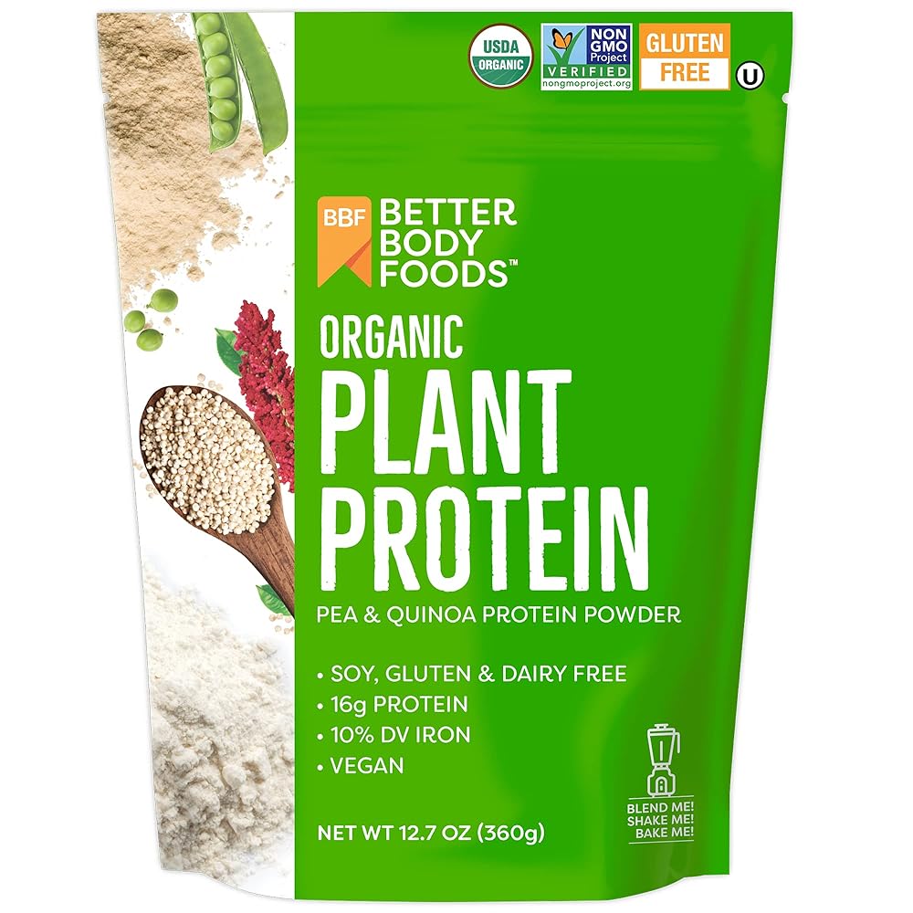 Betterbody Foods Organic Protein Powder...