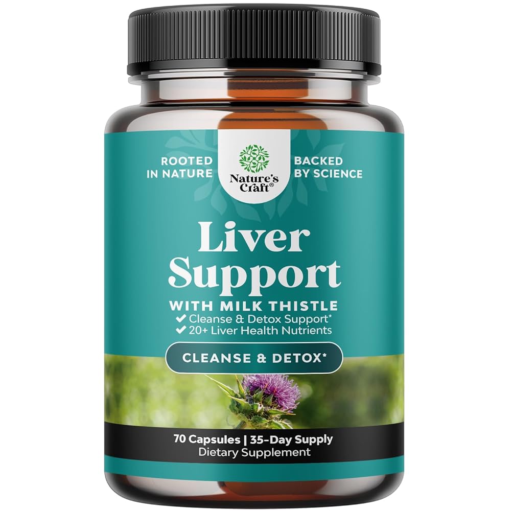 Brand Liver Support Supplement with Sil...