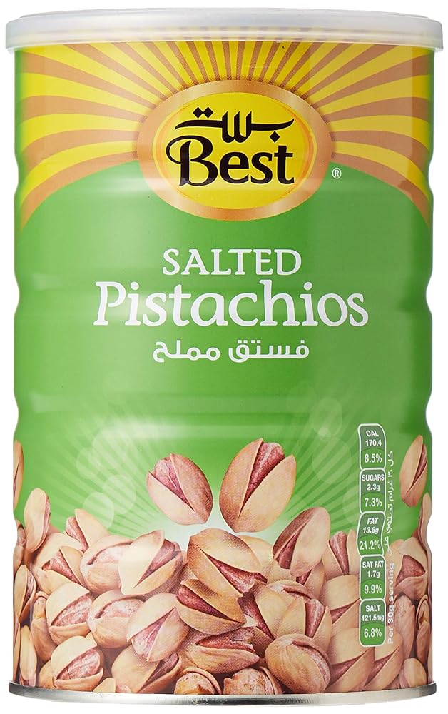 Brand Salted Pistachios Can, 400g