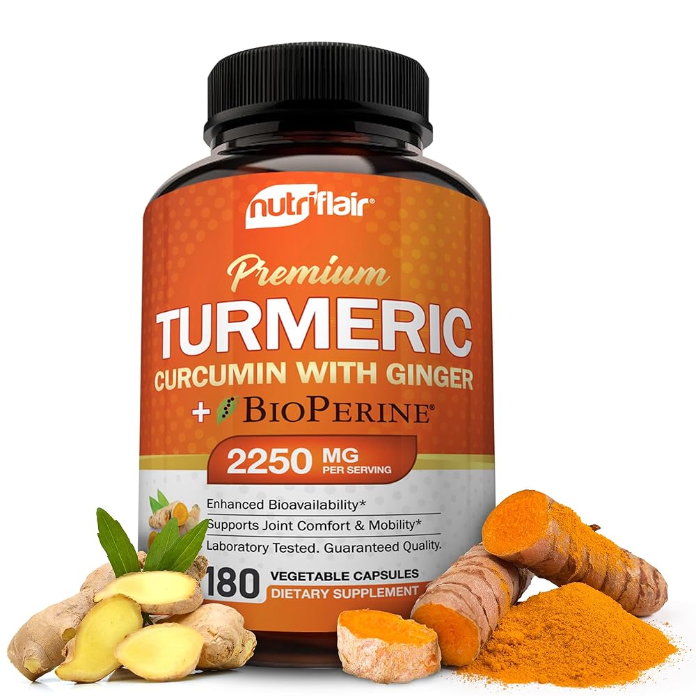 Brand Turmeric Curcumin Supplement, 225...