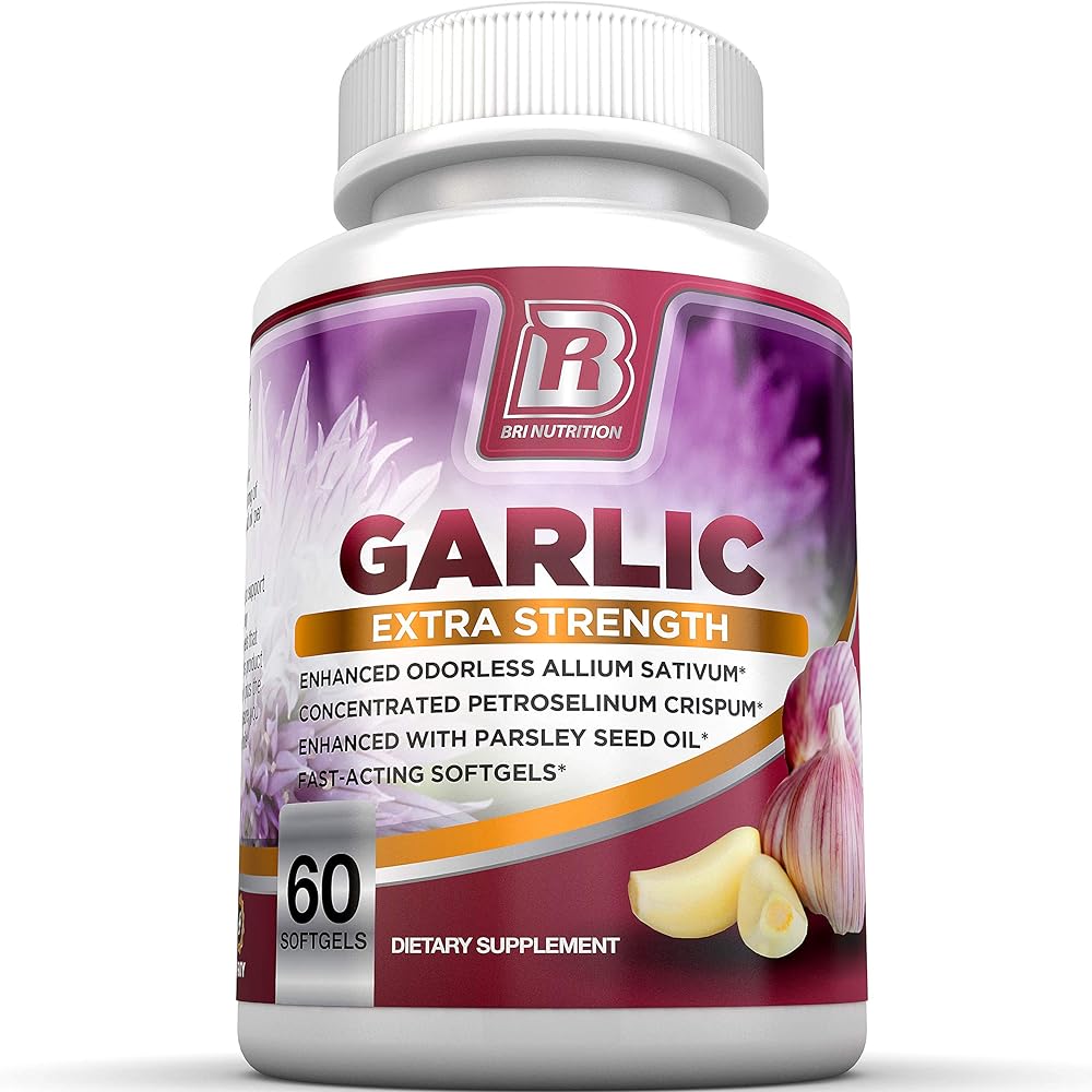 BRI Nutrition Odorless Garlic Softgels