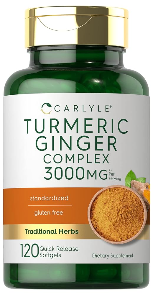 Carlyle Turmeric Ginger Supplement | 12...
