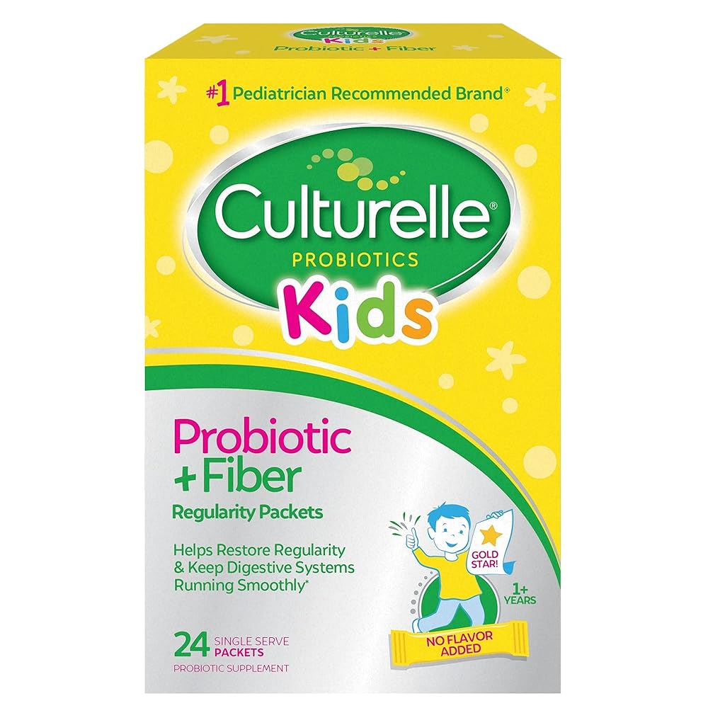 Culturelle Kids Probiotic + Fiber Packe...