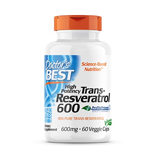 Doctor’s Best Resveratrol 600 Cap...