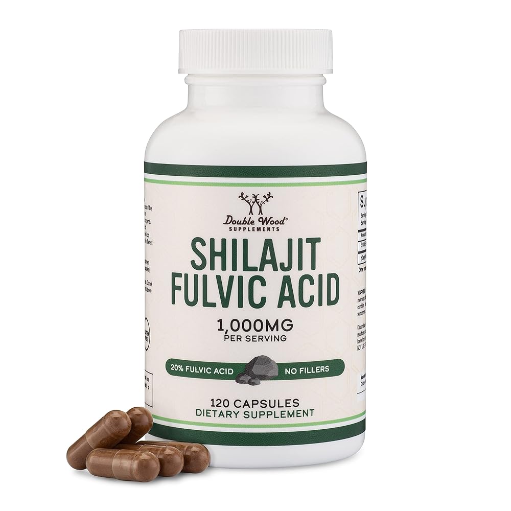 Double Wood Shilajit Fulvic Acid Capsules