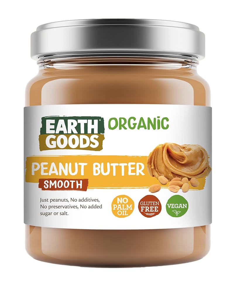 Earth Goods Organic Peanut Butter 220g