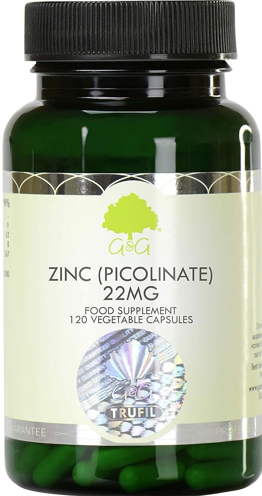 G&G Zinc Picolinate 22mg Vegan Caps...
