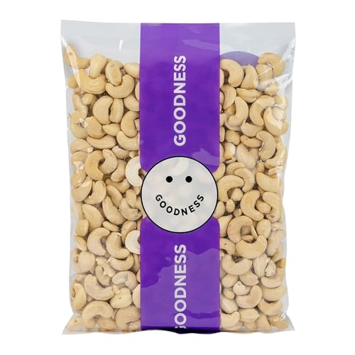 GOODNESS Cashew Nuts – 500g Bag