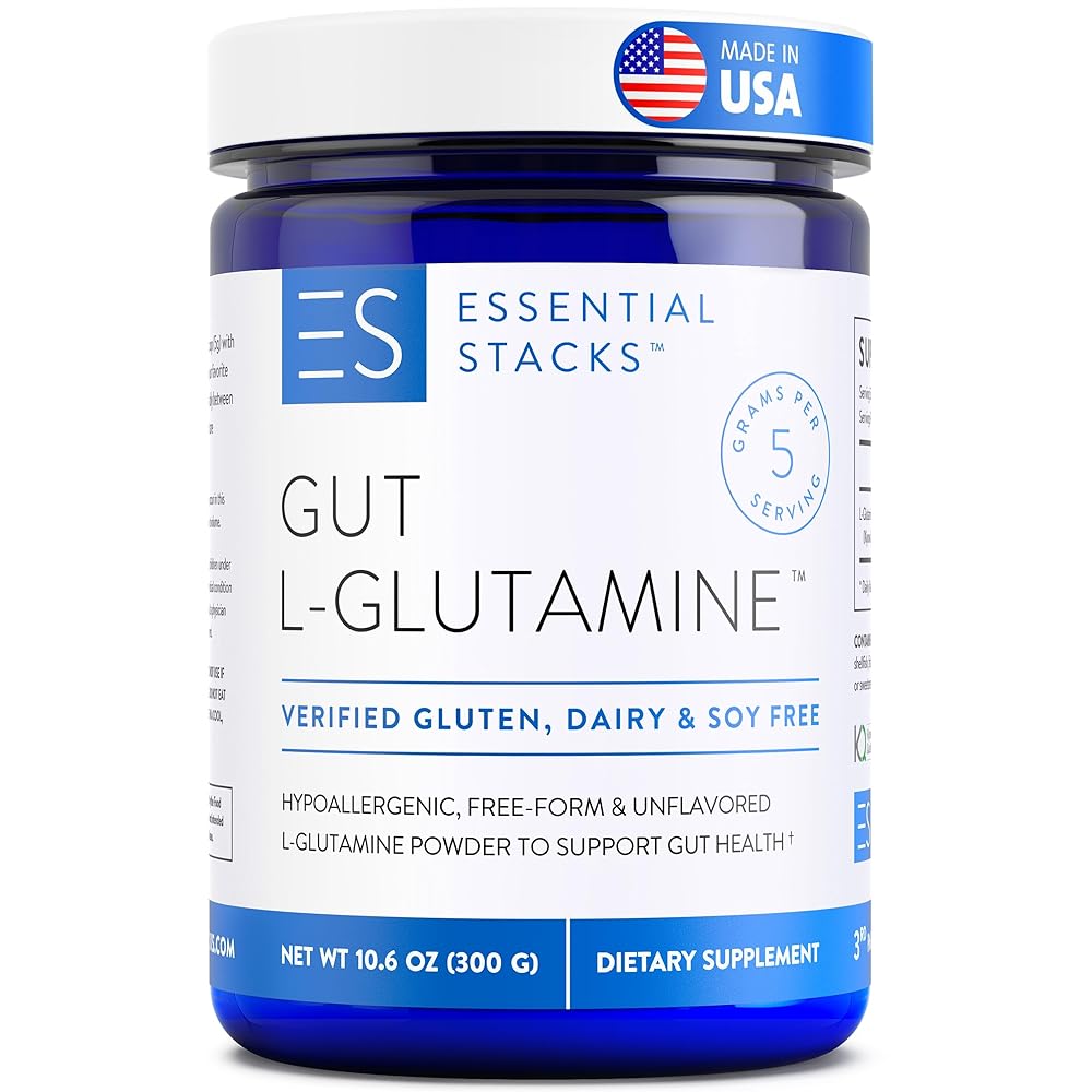 Gut Health L-Glutamine Powder by Essent...