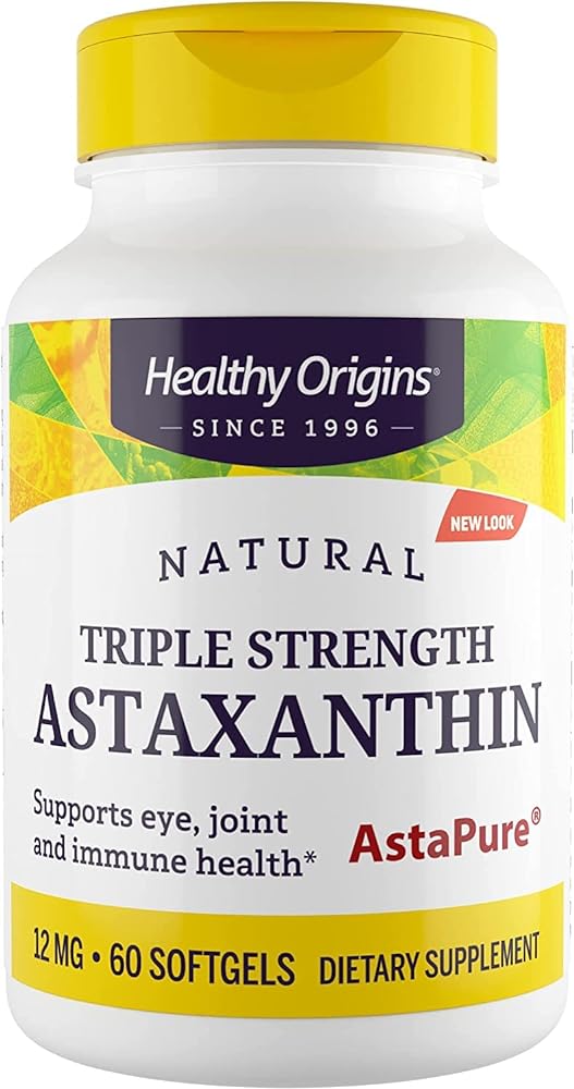 Healthy Origins Astaxanthin – 12m...