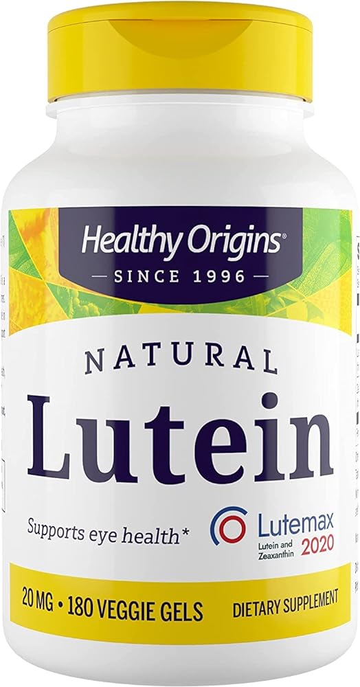 Healthy Origins Lutein (Lutemax 2020) &...