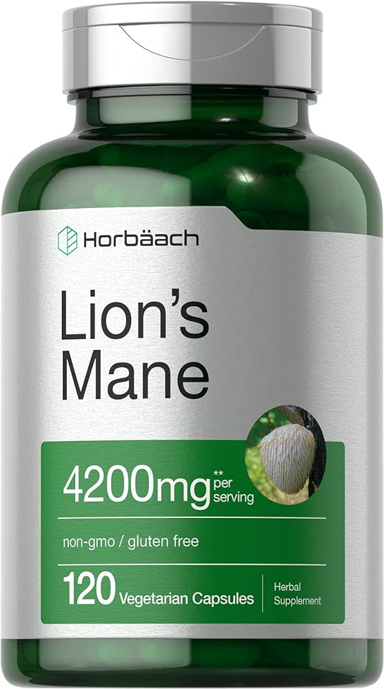 Horbaach Lions Mane Mushroom Extract 42...