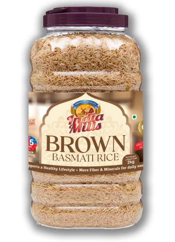 India Mills Brown Basmati Rice 2Kg
