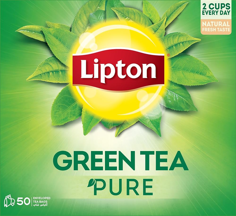 Lipton Pure Green Tea, 50 Teabags