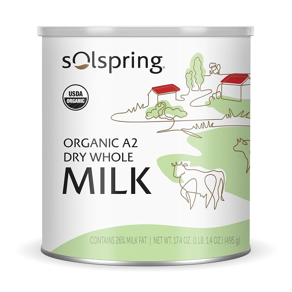 Mercola Solspring Organic A2 Dry Milk