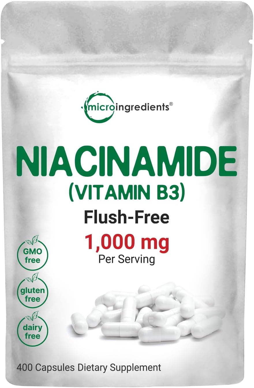 Micro Ingredients Niacinamide 500mg Cap...