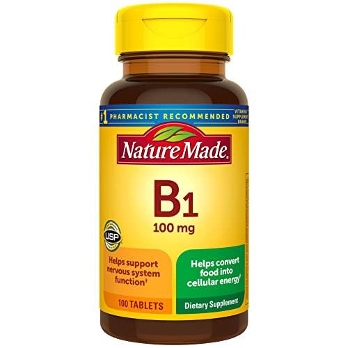 Nature Made B1 100mg Tablets