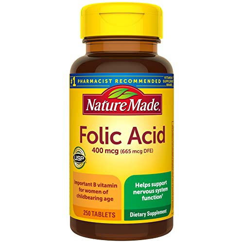 Nature Made Folic Acid Tablets 250ct