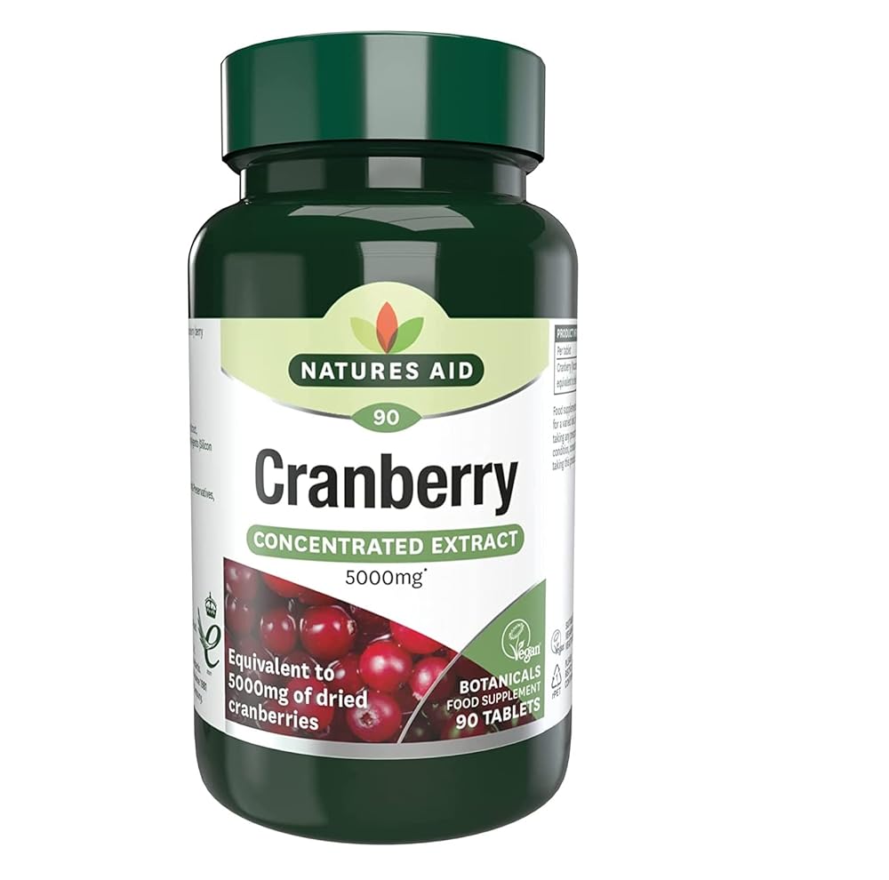 Natures Aid Cranberry 5000, 30 Tablets