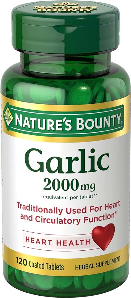 Nature’s Bounty Garlic Tablets &#...