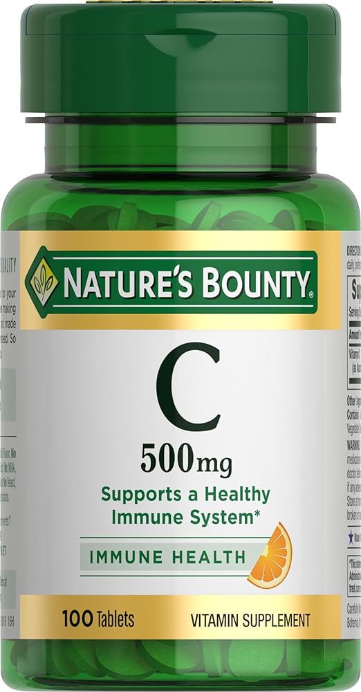Nature’s Bounty Vitamin C, 500mg ...