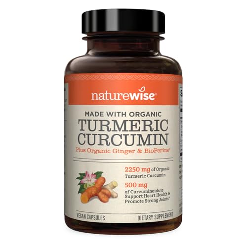 NatureWise Curcumin Turmeric with BioPe...