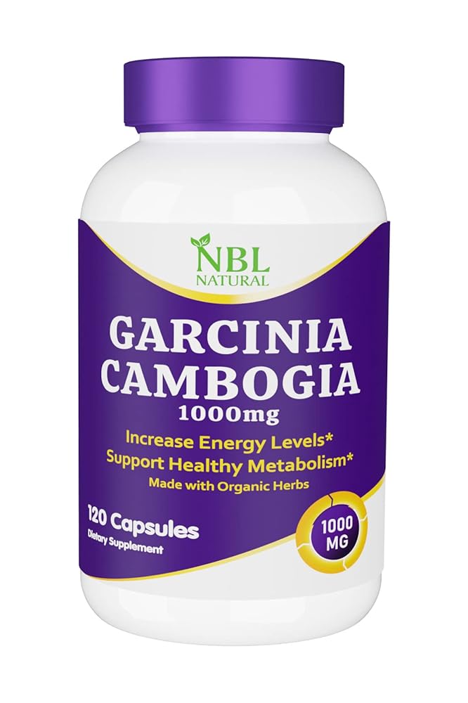 NBL Garcinia Cambogia 1000mg, 120 Capsules