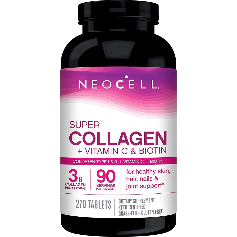 NeoCell Collagen + Vit C + Biotin Tablets