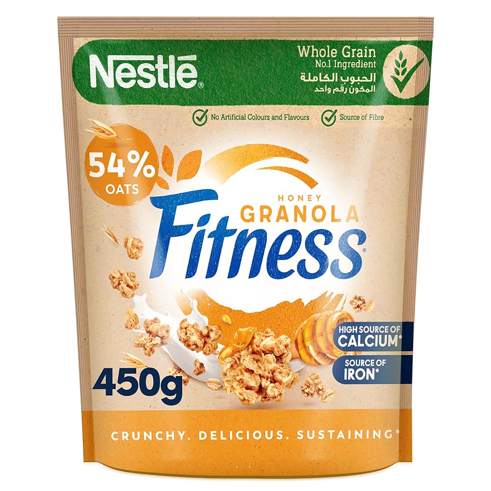 Nestle Fitness Honey Granola Cereal, 450g