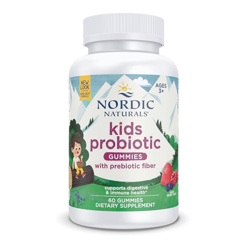 Nordic Naturals Kids Probiotic Gummies,...