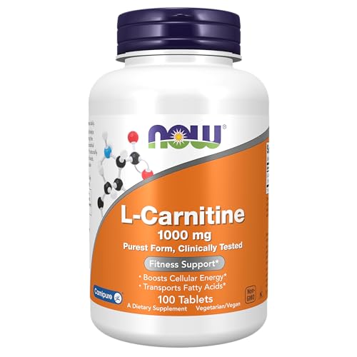 NOW L-Carnitine 1,000mg Tablets