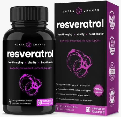 NutraChamps Resveratrol Supplement R...