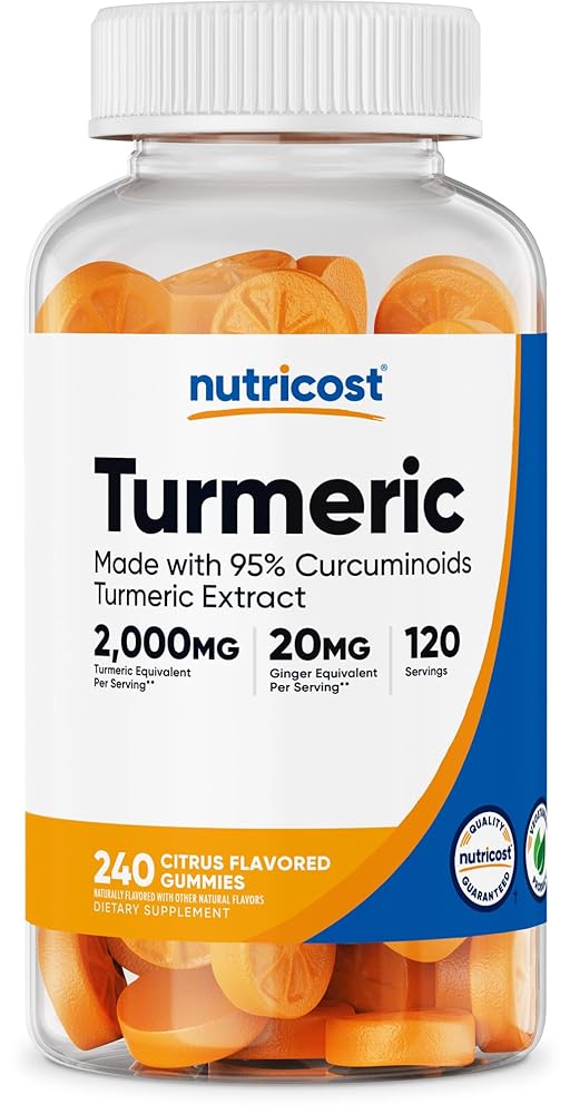 Nutricost Turmeric Gummies: 95% Curcumi...
