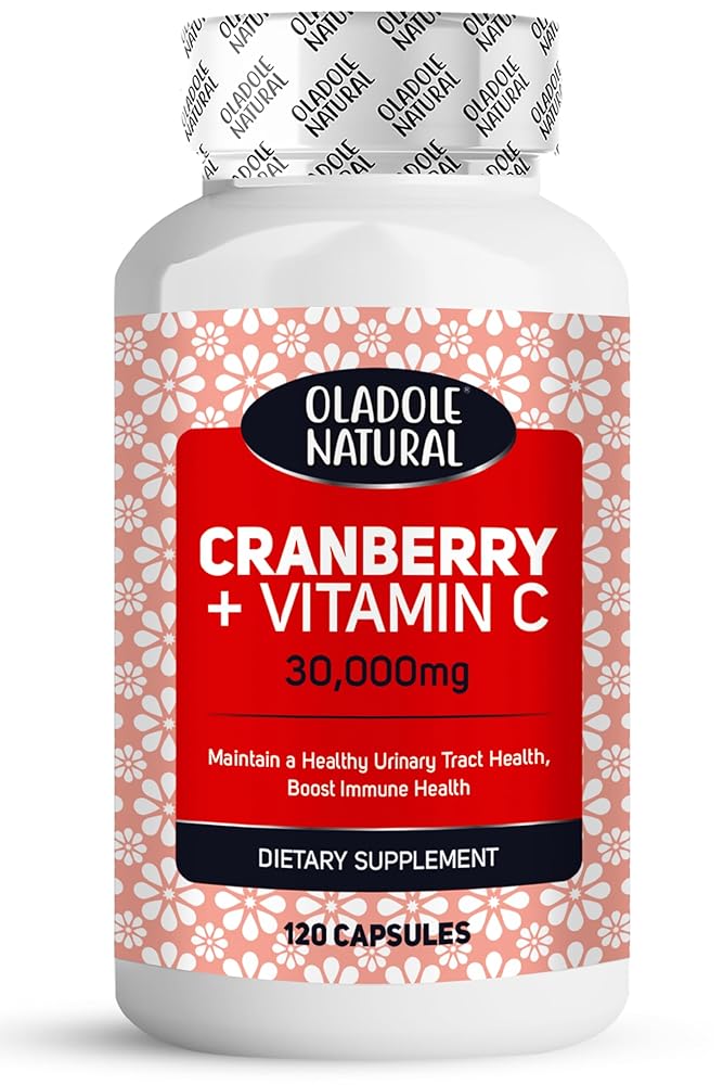 Oladole Cranberry + Vitamin C Capsules