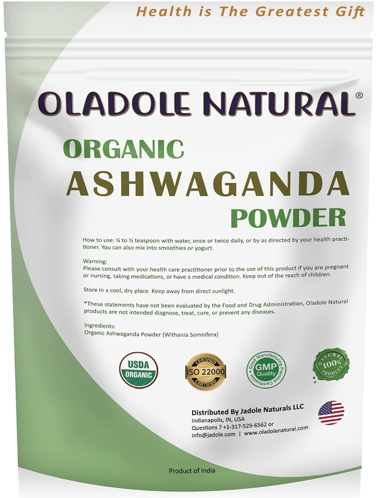 Oladole Naturals Ashwagandha Root Powder