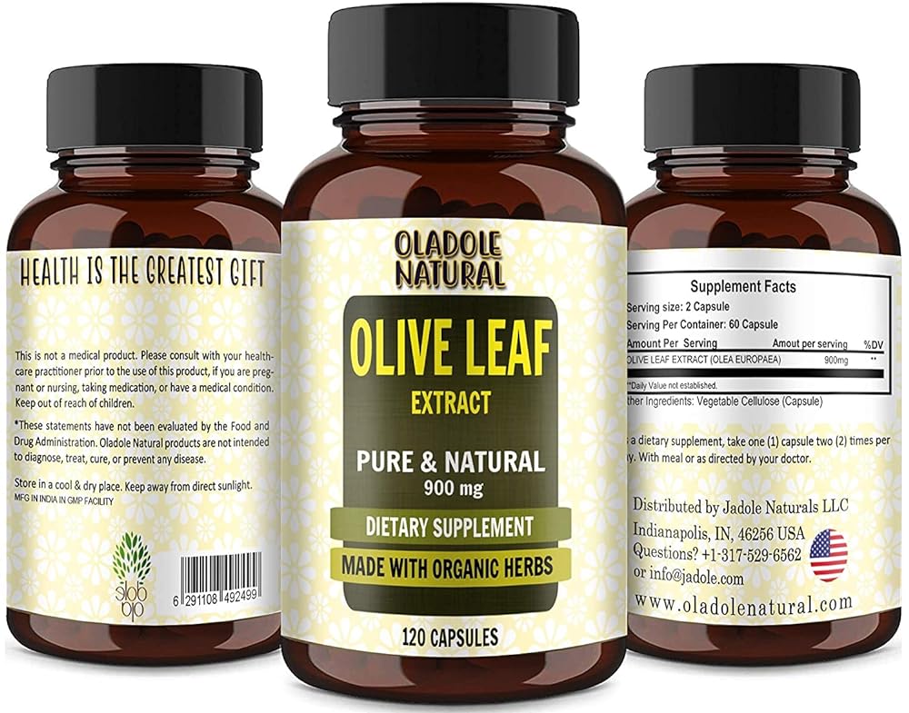 Oladole Olive Leaf Extract Capsules