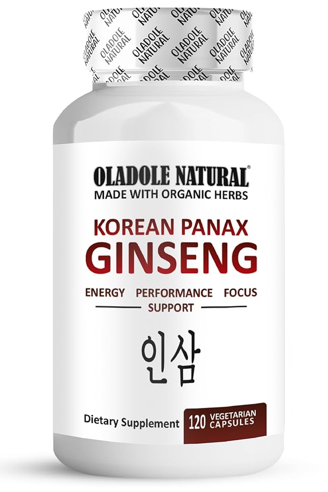 Oladole Red Panax Ginseng Capsules