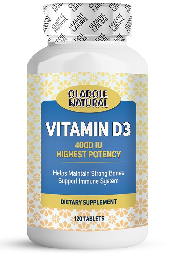 Oladole Vitamin D3 4000 IU Tablets