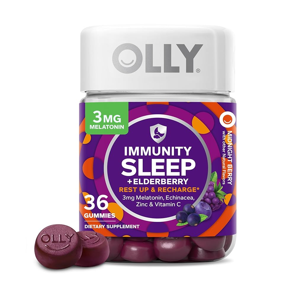 OLLY Immunity Sleep + Elderberry Gummies