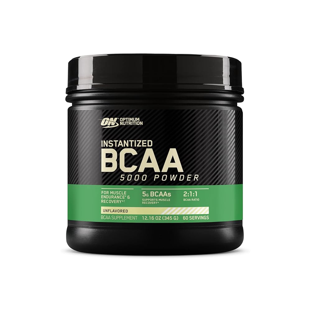 ON BCAA Powder, Unflavored, 345g, 60 Se...